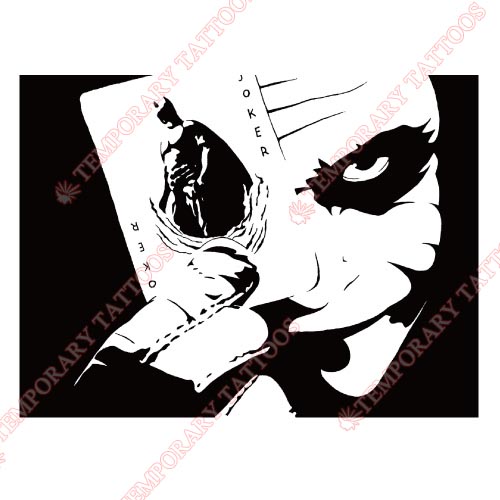 Joker Customize Temporary Tattoos Stickers NO.481